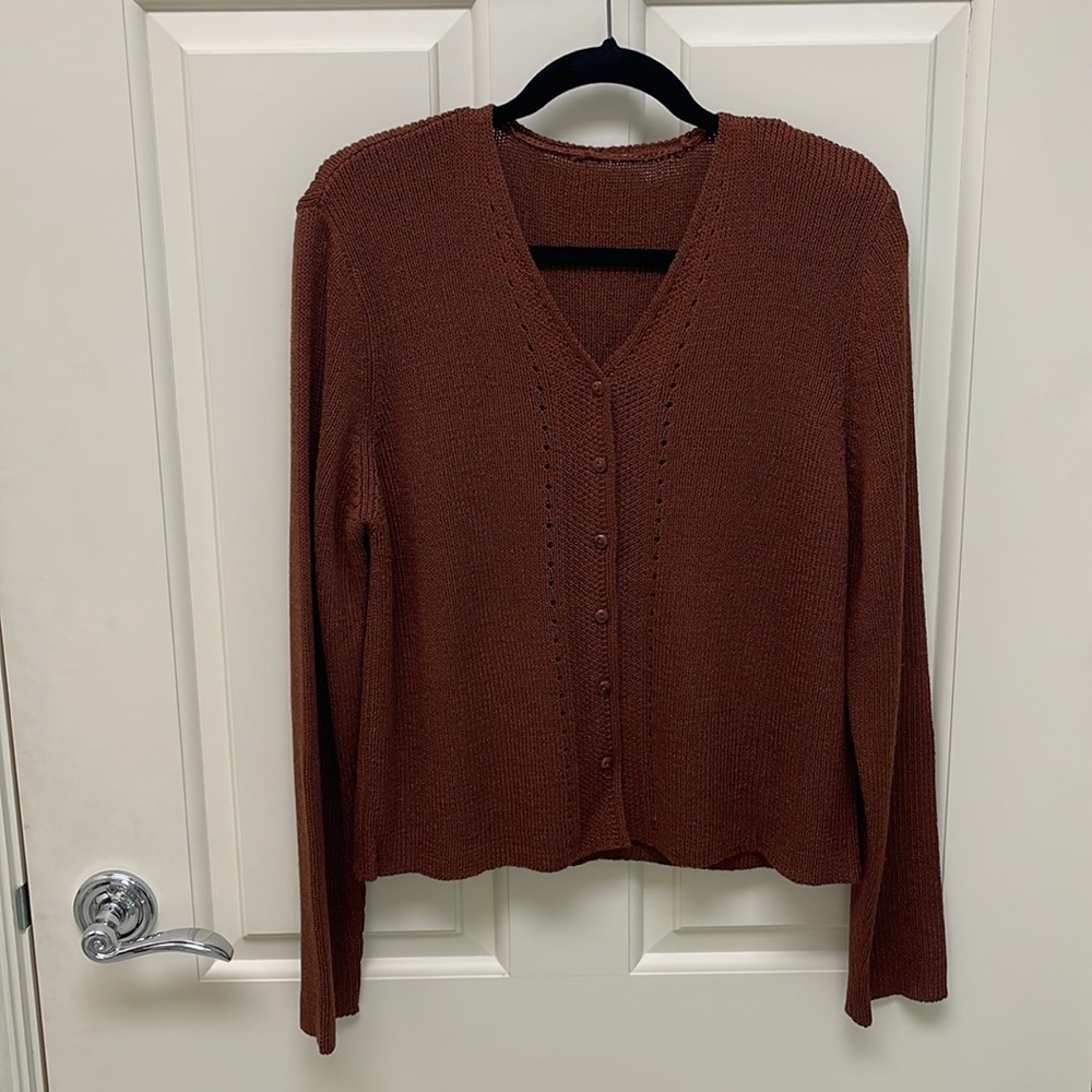 Worth Collection Knit Cardigan
